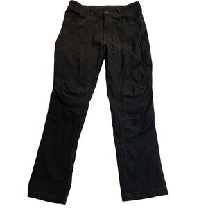 Swiss Tech Mens Cargo Pants 32x30  Black Soot Stretch Nylon Spandex Mix